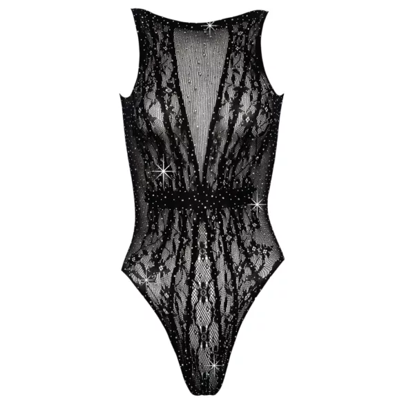 Cottelli Fantasy - body noir orné de strass (S-L)