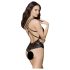 Obsessive 860-TED-1 - Body en dentelle noire ultra sexy