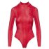 Cottelli - Body imprimé peau de serpent (rouge) - L