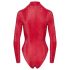 Cottelli - Body imprimé peau de serpent (rouge) - L