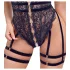 Cottelli - body sexy ouvert à bretelles - noir - L