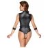Cottelli Bondage - body ouvert seins nus - noir - M