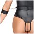 Cottelli Bondage - Body à seins ouverts éblouissants (noir) - M