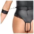 Cottelli Bondage - body ouvert seins nus - noir - M