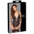 Cottelli Bondage - body ouvert en dentelle - noir - M