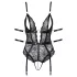 Cottelli Bondage - body ouvert en dentelle - noir - L