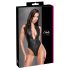Cottelli - Body effet brillant (noir) - M