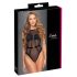 Cottelli - Body en dentelle transparente (noir)