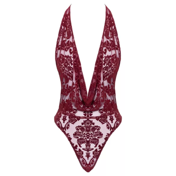 Noir Kink Royal - body transparent - rouge - M
