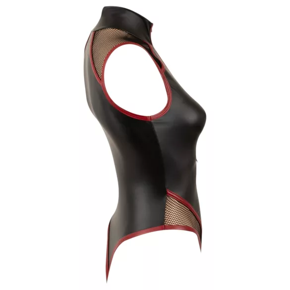 Cottelli - body résille zippé (noir)