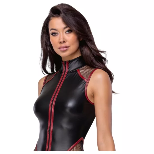 Cottelli - body résille zippé (noir) - M