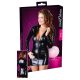Cottelli - Mini-robe noire brillante manches longues - L