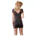 Cottelli - Robe nuisette dentelle nœud - noire - XL