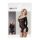 NO:XQSE - Robe transparente manches longues - noir (S-L)