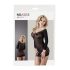 NO:XQSE - Robe transparente manches longues - noir (S-L)