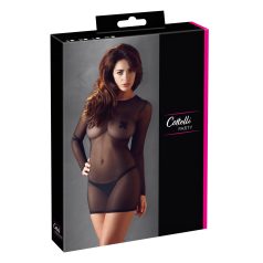 Cottelli - robe transparente (noire)
