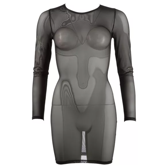 Cottelli - robe transparente - noir - M