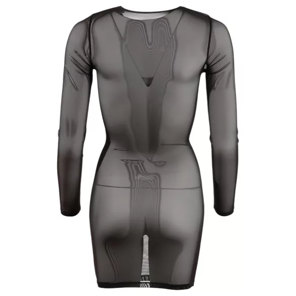 Cottelli - robe transparente - noir - M