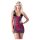 Cottelli - robe corset exclusive (rouge) - M
