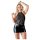 Cottelli - robe en chiffon brillant (noir) - M