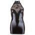 Cottelli - Robe dos-nu à col brillant en dentelle (noir) - L
