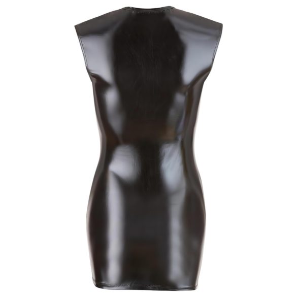 Cottelli - robe moulante sans manches brillante - noir - M