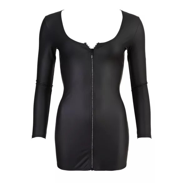 Cottelli - robe de soirée femme - fermeture éclair strass - noir