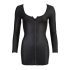 Cottelli - Robe de fête noire à strass - L