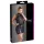 Cottelli - robe grande taille transparente - chiffon brillant noir