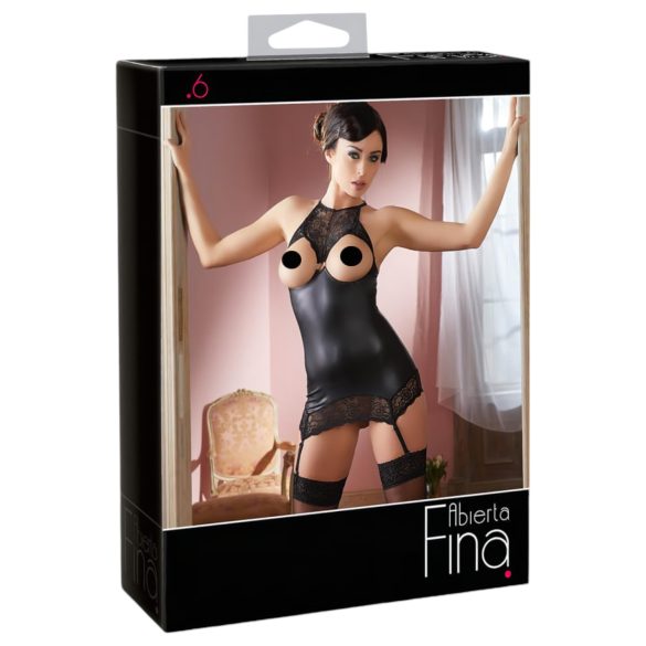Abierta Fina - Éclat Audacieux - Mini-robe (noir) - M