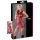 Cottelli Party - Minijupe brillante zippée sans manches (rouge) - XL