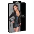 Cottelli Bondage - Robe effet brillant avec liens - noir