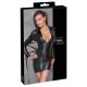 Robe brillante Bondage Cottelli avec liens (noir)