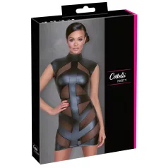 Cottelli - robe moulante brillante - noir - M
