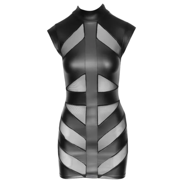 Cottelli - robe moulante brillante - noir - L