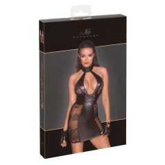 Noir - robe mini lacée (noire)