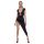 Cottelli Party - robe asymétrique à anneaux (noir) - M