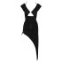 Cottelli Party - robe asymétrique à anneaux (noir) - M