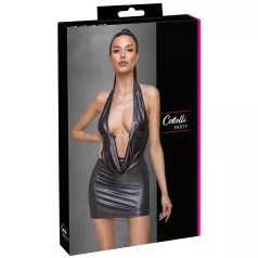 Cottelli Party - robe à col montant (argent) - M