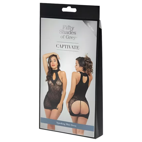 Cinquante nuances de Grey - Captivate robe en dentelle (noir)
