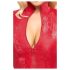 Cottelli - Robe mini motif serpent (rouge)