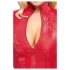 Cottelli - robe courte effet serpent - rouge - L