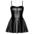 Noir Libido - robe mini mate (noire) - L