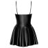 Noir Libido - robe mini mate (noir) - L