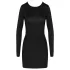 Cottelli - robe mini dos nu - noire - L