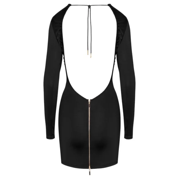 Cottelli - robe mini dos nu - noire - L