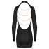 Cottelli - Robe chaîne dos ouvert (noire) - M