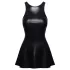 Cottelli - mini-robe effet laqué (noir) - M