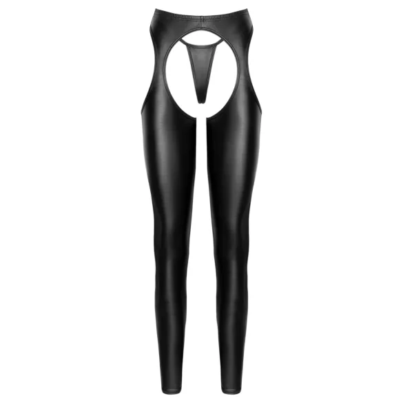 Cottelli - ensemble chaps ouverts et string (noir)