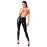 Noir - pantalon long brillant (noir) - L